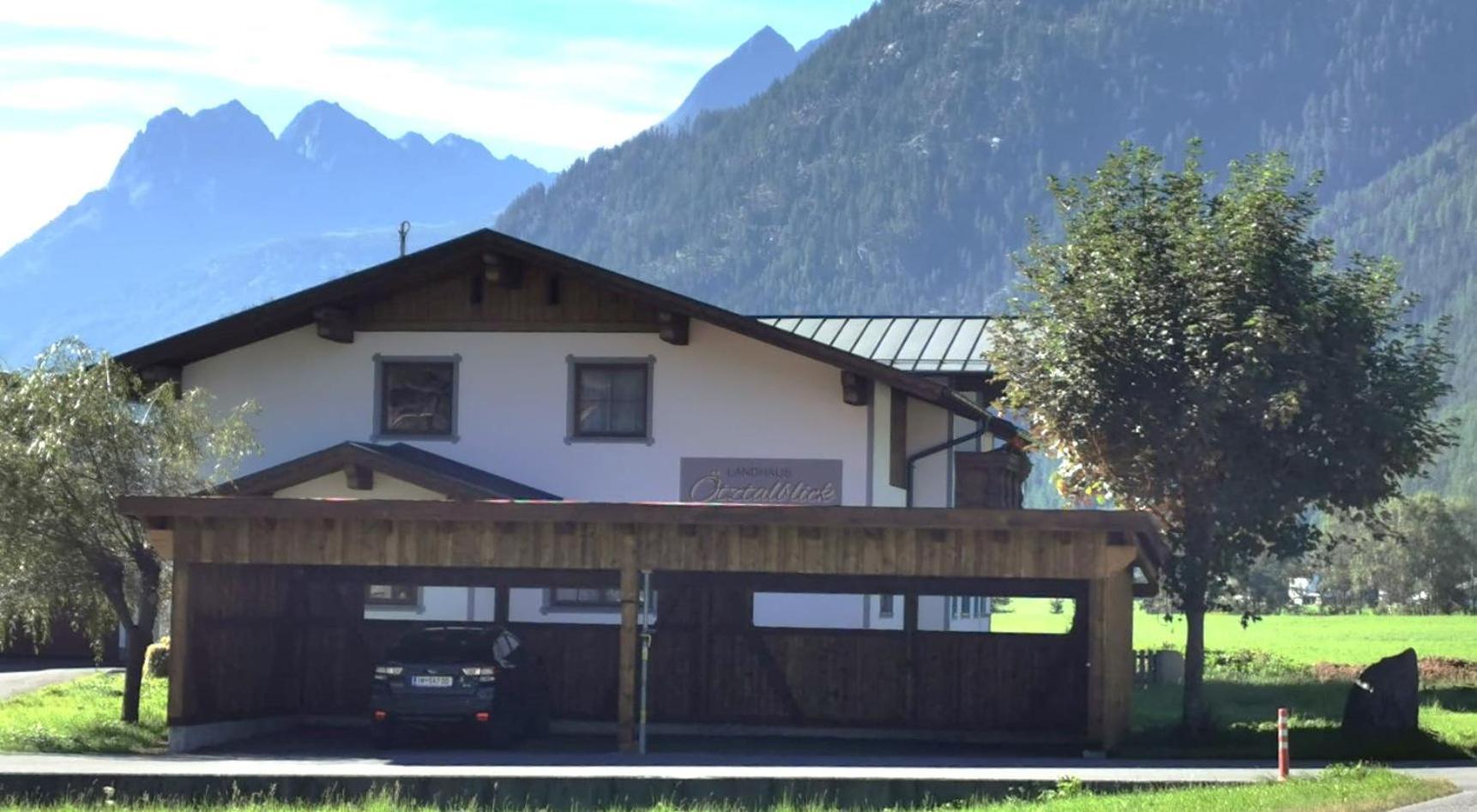 Landhaus Oetztalblick Längenfeld Buitenkant foto